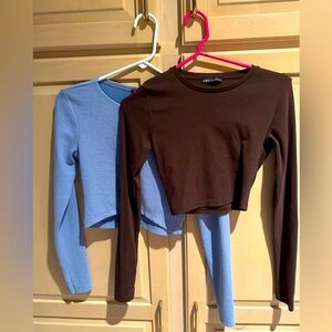 2 for 1 - Zara Cropped L/S